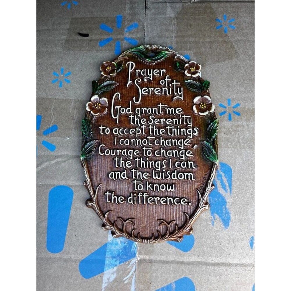 90s grandma core decor prayer of serenity